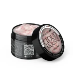  Excellent PRO Cloud Mousse RED FLOWER 15g, żel jak chmurka w kolorze mlecznym z czerwonymi kwiatkami suszonymi