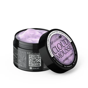 Excellent PRO Cloud Mousse LAVENDER FLOWER 15g, żel lekki jak chmurka w kolorze delikatnego fioletu z fioletowymi kwiatkami suszonymi