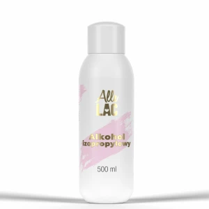 Alkohol izopropylowy AlleLac 500 ml - uniwersalny odtłuszczacz