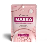 Clavier Maska do twarzy w płacie, przeciwzmarszczkowa z retinolem, 25ml