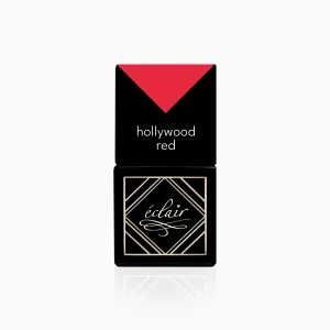 Eclair HOLLYWOOD RED - lakier hybrydowy 7ml, nasycona, ponadczasowa czerwień