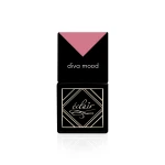 Eclair DIVA MOOD - lakier hybrydowy 7ml, róż z malinowym dodatkiem