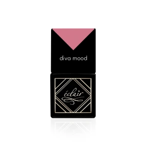 Eclair DIVA MOOD - lakier hybrydowy 7ml, róż z malinowym dodatkiem
