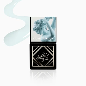 Eclair QUIET LUXURY - lakier hybrydowy 7ml, błękit z nutą szarości