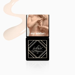 Eclair MY ATELIER - lakier hybrydowy 7ml, jasny, rozbielony beż