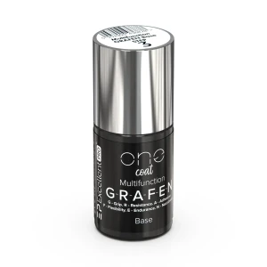 Excellent PRO One Coat Multifunction Grafen Base 7g - wielofunkcyjna baza hybrydowa pod hybrydę, żel i akrylożel