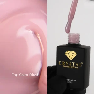 Crystal Professional Top Blush, top no wipe, delikatny róż