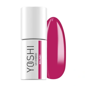 Yoshi THE EDIT Lakier Hybrydowy UV LED Rolling 6 ml – 295, intensywny amarantowy róż
