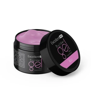 Excellent PRO Builder gel with thixotropy lilac 50 g, żel średniogęsty, samopoziomujący, żel budujący