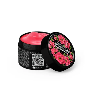 Excellent PRO Master Art Neon Geranium 3g, neonowo koralowa pasta do zdobień, paint