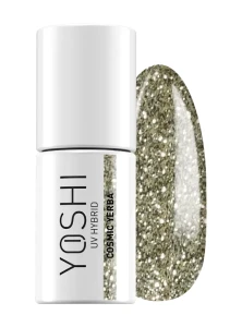 Yoshi Lakier Hybrydowy UV Hybrid Cosmic Yerba 6ml – 310, złoty brokat, kosmiczny pył