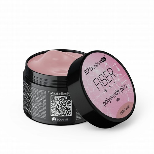 Excellent PRO Fiber Gel Polyamide Plus Dark Nude 50g.jpg
