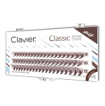 Clavier Kępki rzęs Classic Brown mix 8/10/12 mm, skręt C, 10D