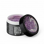 Excellent PRO Thixotropy gel with effect DAFNE 15g, brokatowy, fioletowy żel z delikatną drobiną