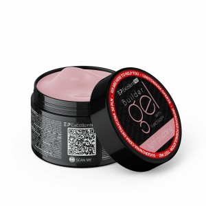 Excellent PRO Builder gel with thixotropy light pudding 50g,  Limitowana oferta, nie żółknie, idealny do zacisku 