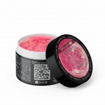 Excellent PRO Thixotropy gel with effect PERLA 15g, brokatowy, różowy żel z delikatną drobiną