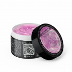 Excellent PRO Thixotropy gel with effect MARINA 15g, brokatowy, jasnofioletowy żel z delikatną drobiną 
