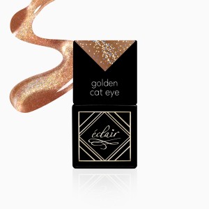 Eclair GOLDEN CAT EYE - lakier hybrydowy 7ml
