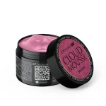 Excellent PRO Cloud Mousse BELLATRIX 15g, różowy żel ze złotą drobiną